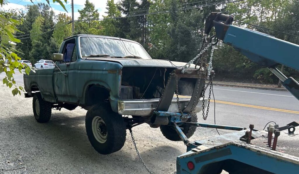 Surrey Scrap Cars Ford F-Series Truck