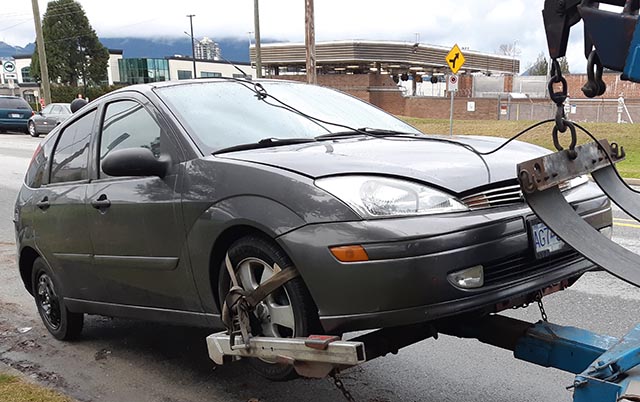 scrap car removal surrey ford ranger